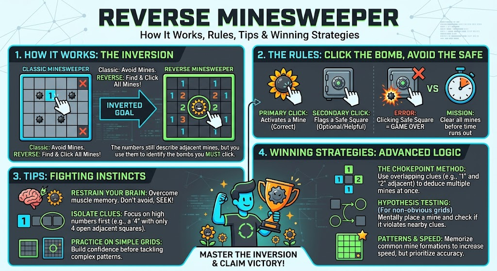 Reverse minesweeper